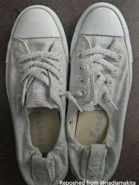 Converse Women's Shoreline Canvas Sneakers in Light Grey